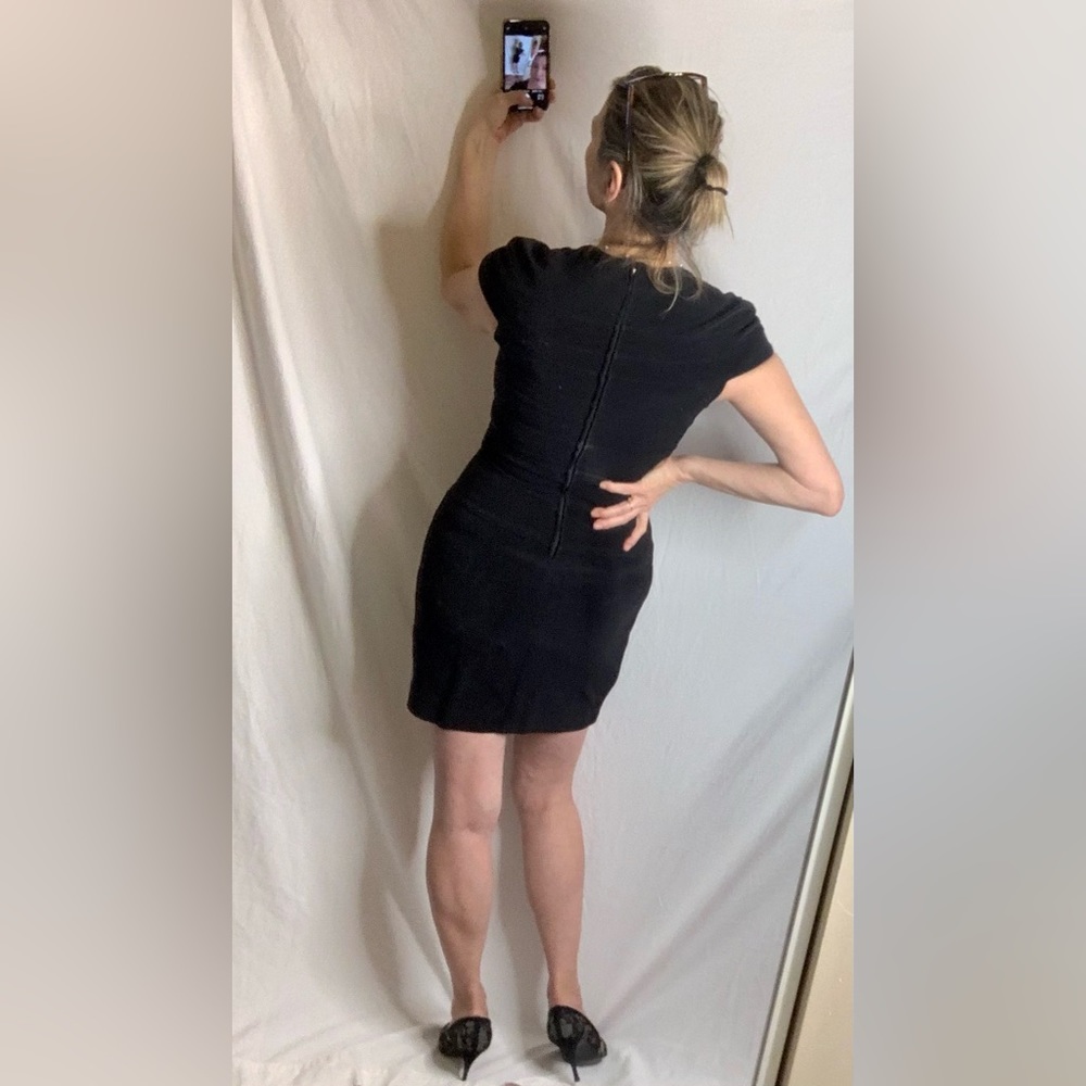 TADASHI HOLT RENFREW LITTLE BLACK DRESS - Picture 2 of 11